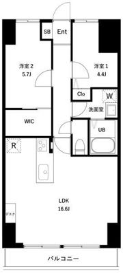 PARK MODERN 西葛西の間取り画像