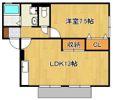 セジュール赤坂の間取り画像
