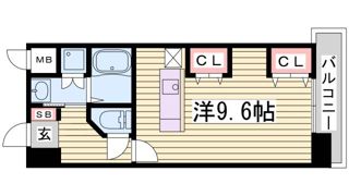 KAISEI新神戸第2WESTの間取り画像