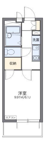 レオパレスFine中沢の間取り画像