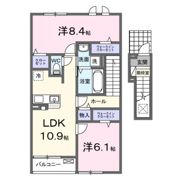 神門 Ⅰの間取り画像