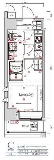 ガリシア武蔵小山の間取り画像