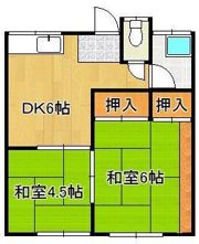 本永荘の間取り画像