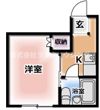 サンスイハイツの間取り画像