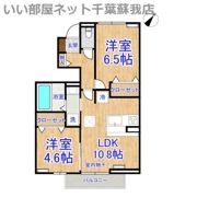 フォレストウッド B棟の間取り画像