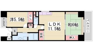 サンヴェール神戸の間取り画像