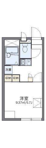 レオパレスワールドⅡの間取り画像