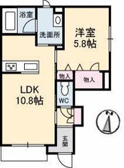 ハイマートKの間取り画像