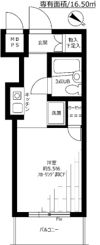 日神パレス磯子の間取り画像