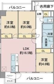 グランヒルズ猫洞の間取り画像