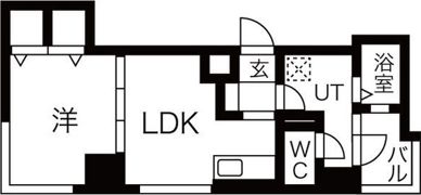 シャインズ本山の間取り画像