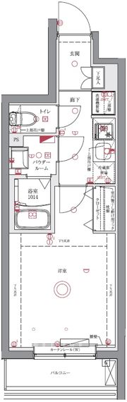 ユリカロゼ成増の間取り画像