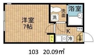 ヴィエィユリビエールⅡの間取り画像