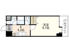 SEIWA BLD（楠木町）の間取り画像
