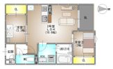 REGALEST住吉の間取り画像