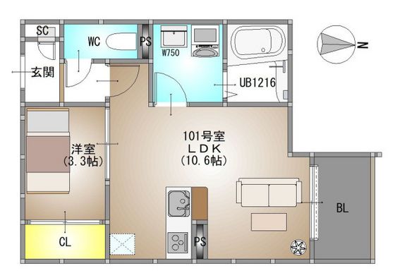 間取図