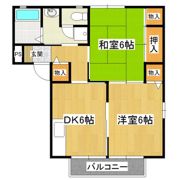 グリーンハイムA棟の間取り画像