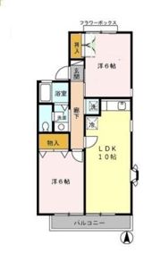 セジュール・モローの間取り画像