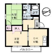 ムーンライトだいせんA棟の間取り画像