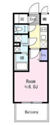 エスリード大阪イーストエッジの間取り画像