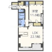 グレンパーク梅田北の間取り画像