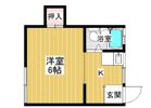 白鳩荘Bの間取り画像
