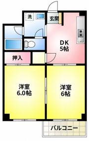 フォレスト西船の間取り画像