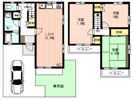 ブリージングタウン百草園の間取り画像