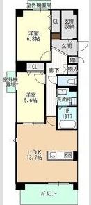 ペローサの間取り画像