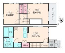 ベルリード立野の間取り画像
