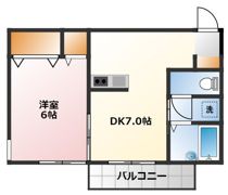 DEN仏向町の間取り画像