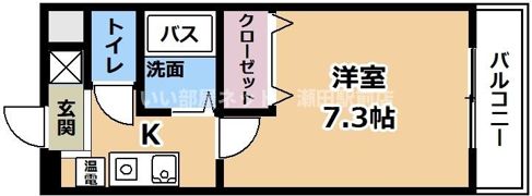 疋田マンションⅡの間取り画像
