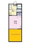コーポフォーリーブズの間取り画像