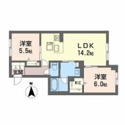 ラ・パルテール旭川 11番館の間取り画像