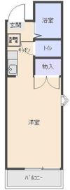 オリオンハウスの間取り画像