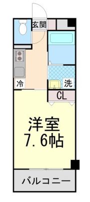 パリオ荘園の間取り画像
