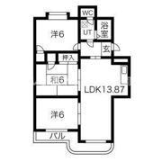 第二ゴトウハイツの間取り画像