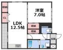 戎フルール谷九の間取り画像