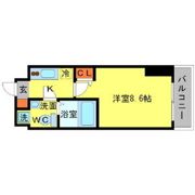 SERENiTE江坂四番館の間取り画像