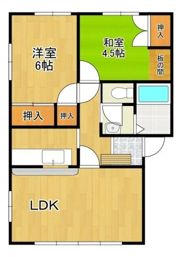 芝橋コーポの間取り画像