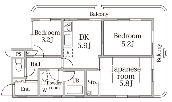 間取図