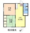 コーポ檀上の間取り画像