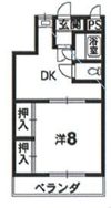 エグゼ松茂の間取り画像