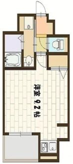 ラナップスクエア難波南の間取り画像