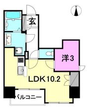 Mayfair千舟通Premiumの間取り画像
