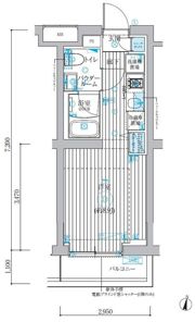 ベルグレード吉野町の間取り画像