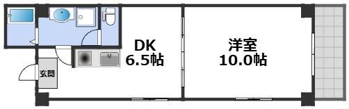 ファーストタカダビルの間取り画像