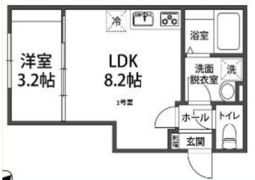 コスタリブロ中延(コスタリブロナカノブ)の間取り画像