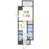 ルクレ難波の間取り画像