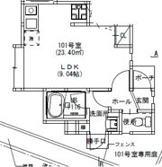 アルジェネーロ三ツ沢の間取り画像
